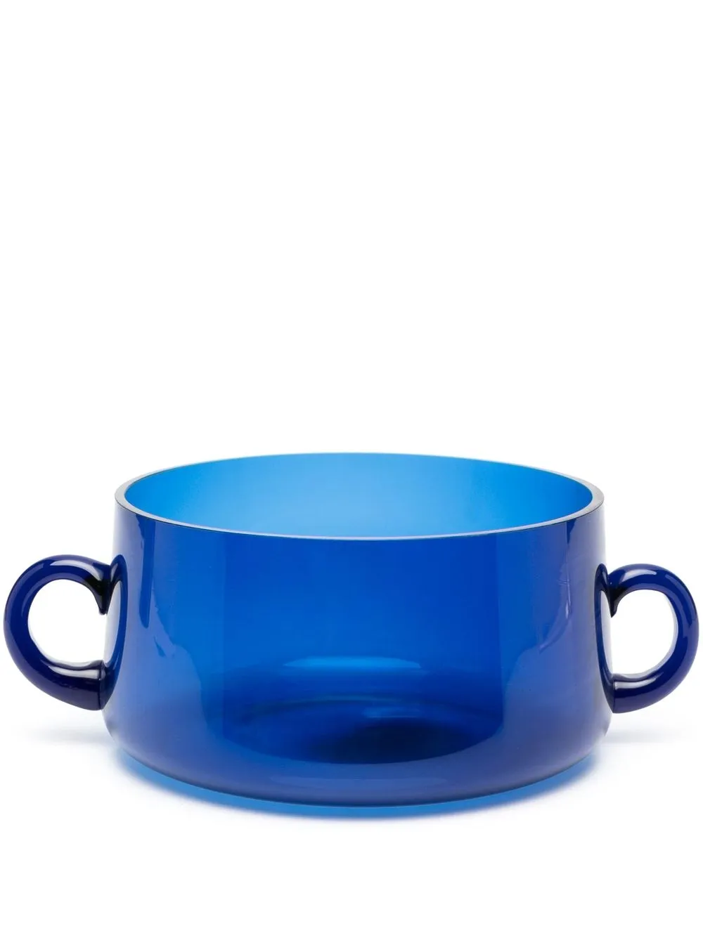 

Bitossi Home transparent glass bowl - Blue
