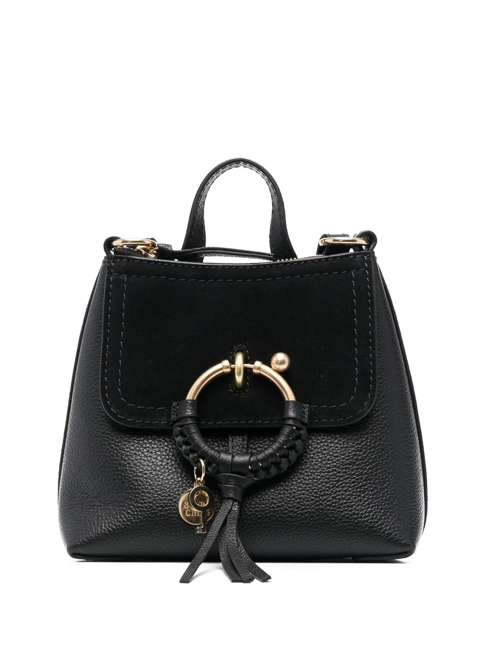 

See by Chloé Joan leather backpack - Black