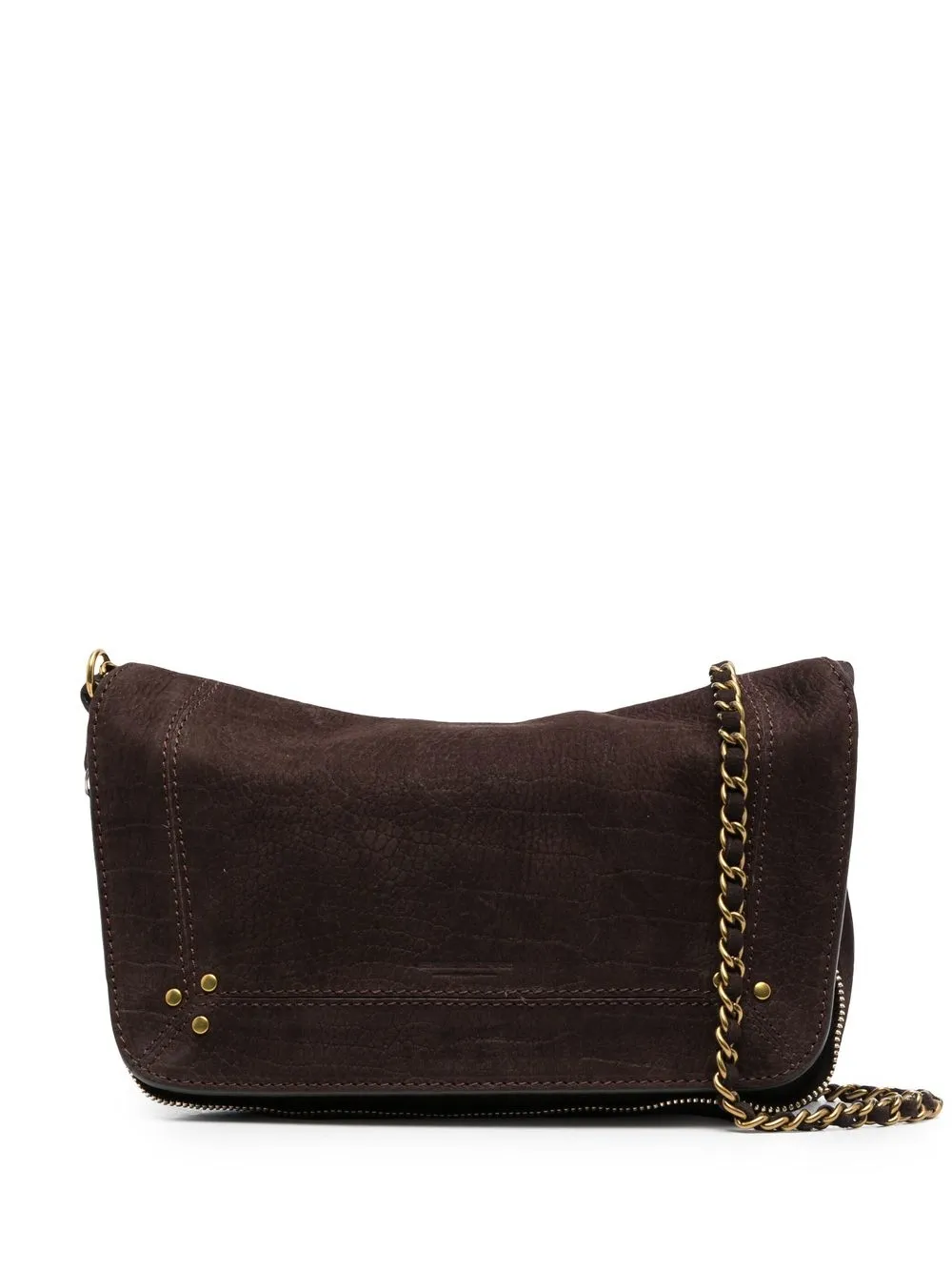 

Jérôme Dreyfuss suede satchel bag - Brown
