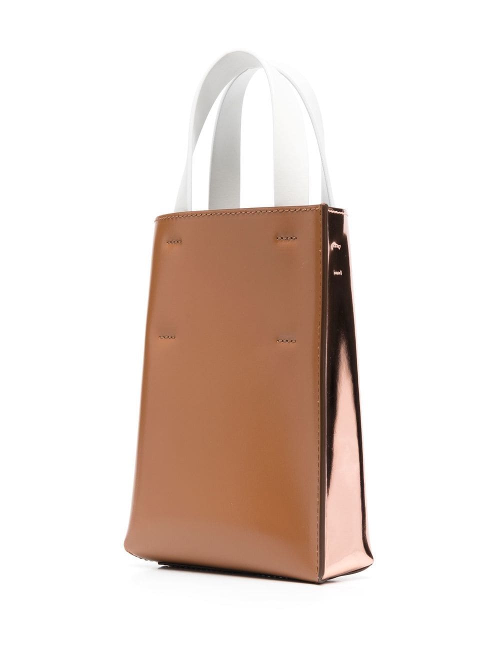 Marni Metallic Leather Tote Bag - Farfetch