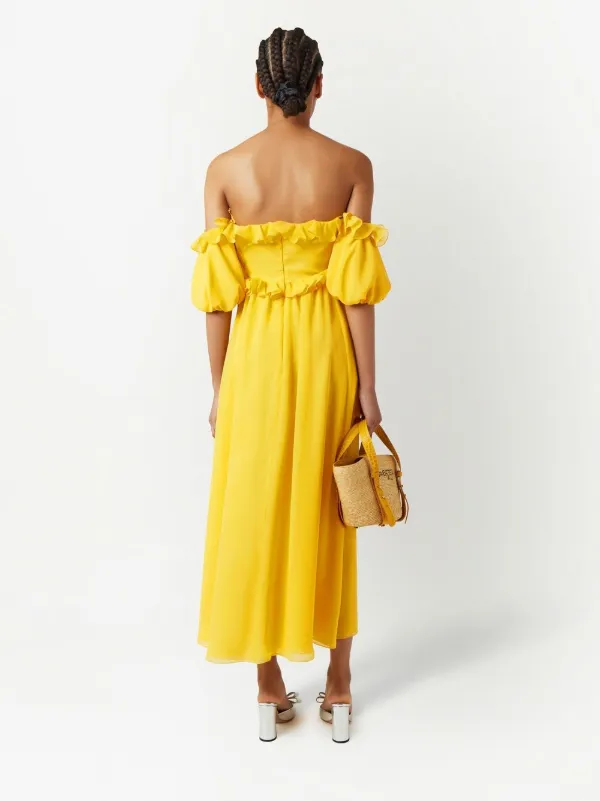 Giambattista valli 2025 ruffle dress