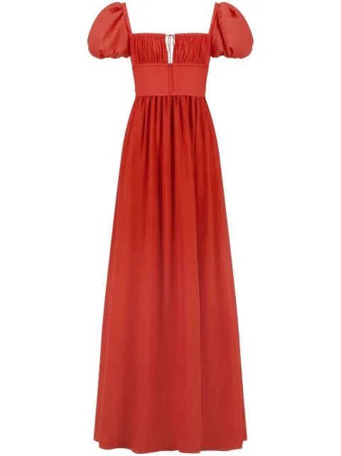 Giambattista Valli puff-sleeve maxi dress