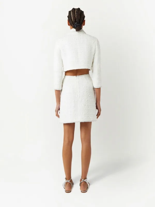 Tweed hotsell skirt missguided