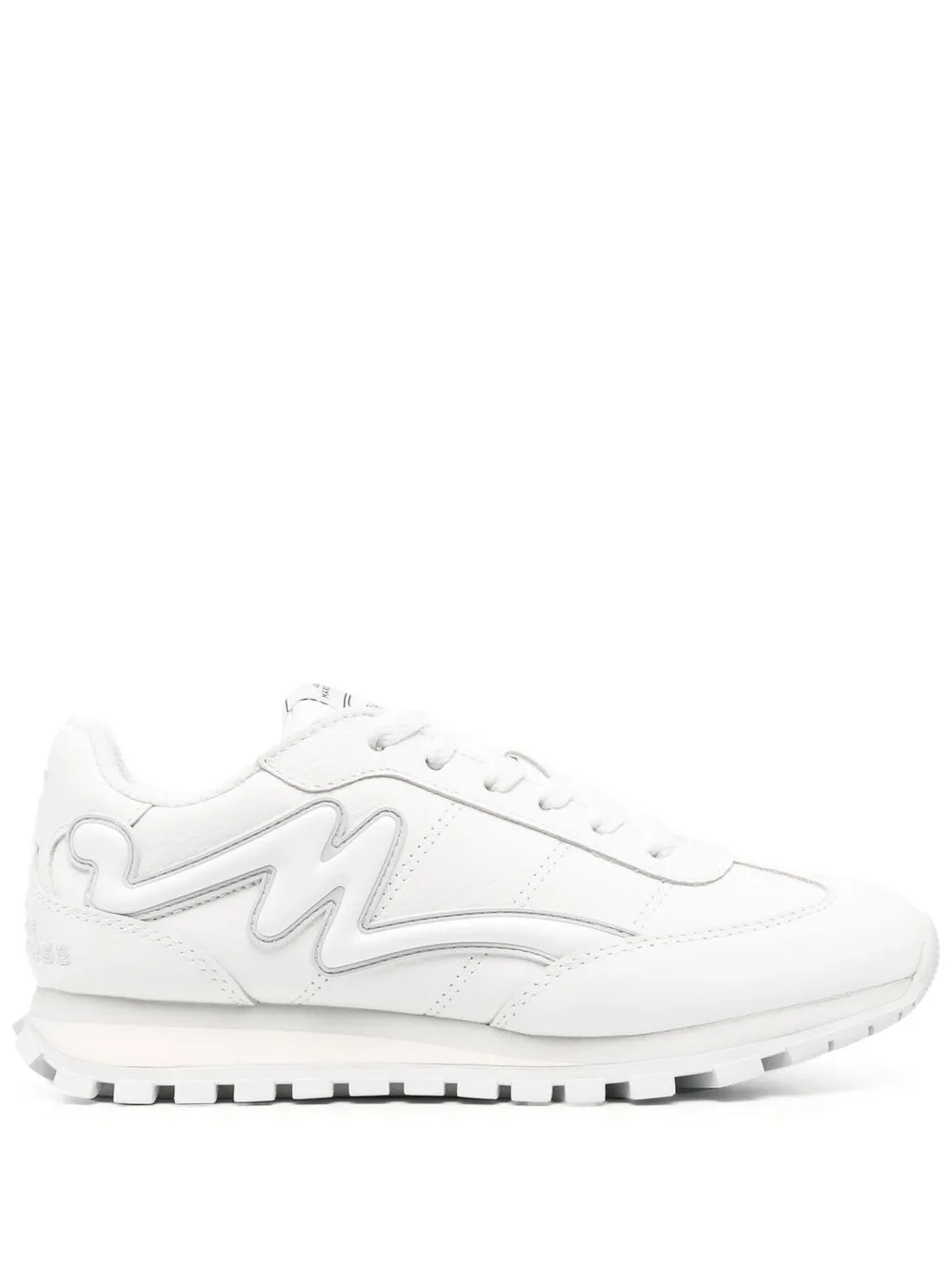 

Marc Jacobs logo-patch lace-up sneakers - White