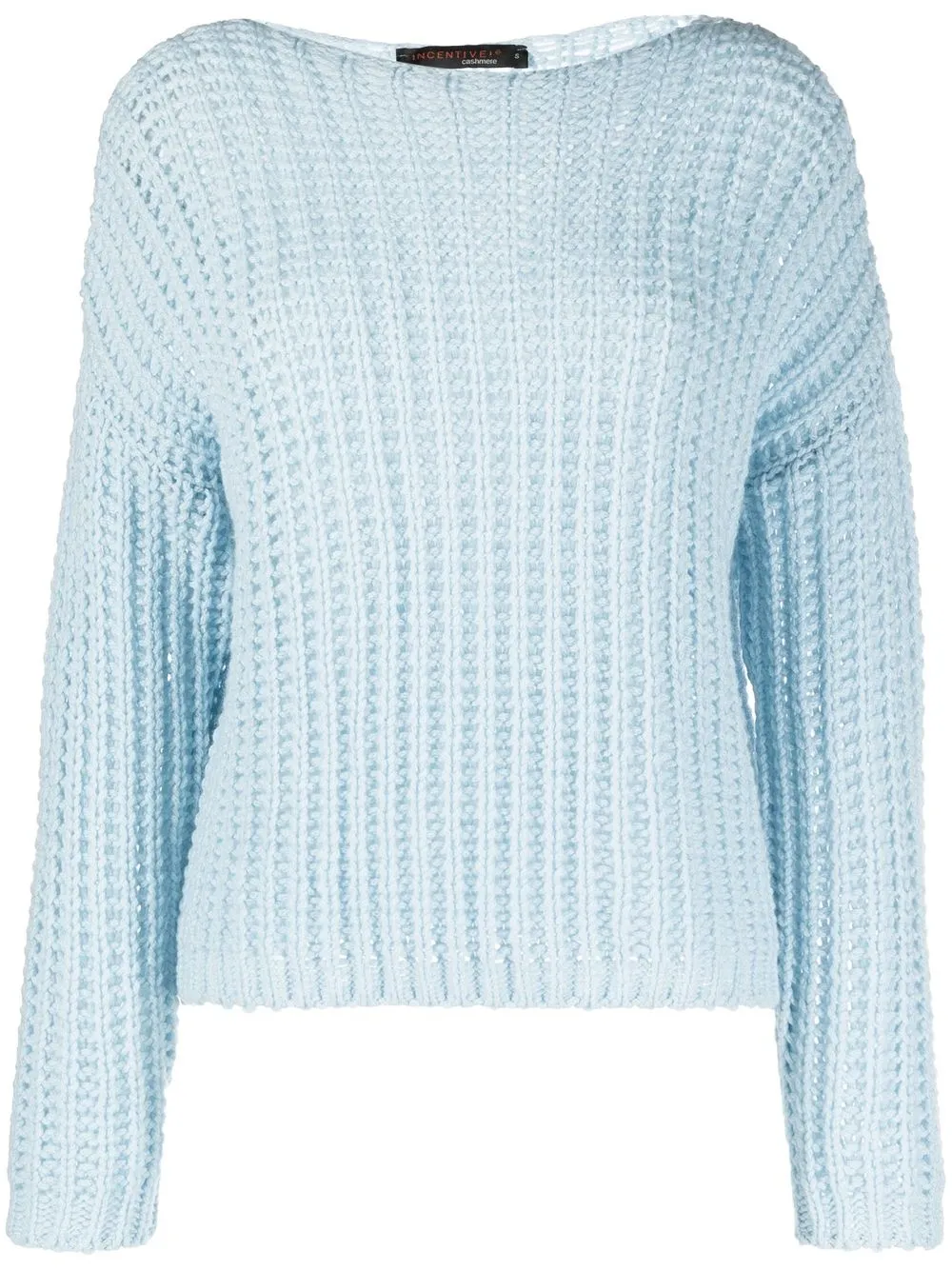 

Incentive! Cashmere open-knit cashmere jumper - Blue