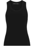 Proenza Schouler Matte knitted tank top - Black