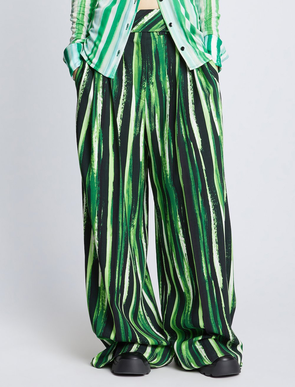 Painted Stripe Pants