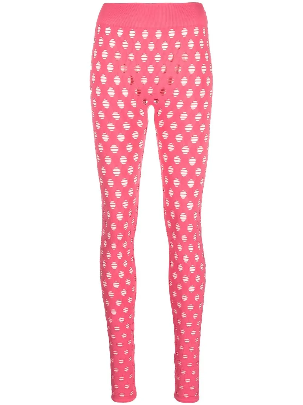 

Maisie Wilen perforated stretch leggings - Pink