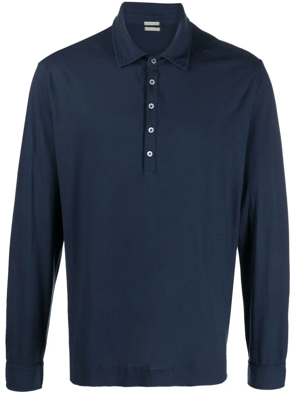 

Massimo Alba long-sleeved polo shirt - Blue