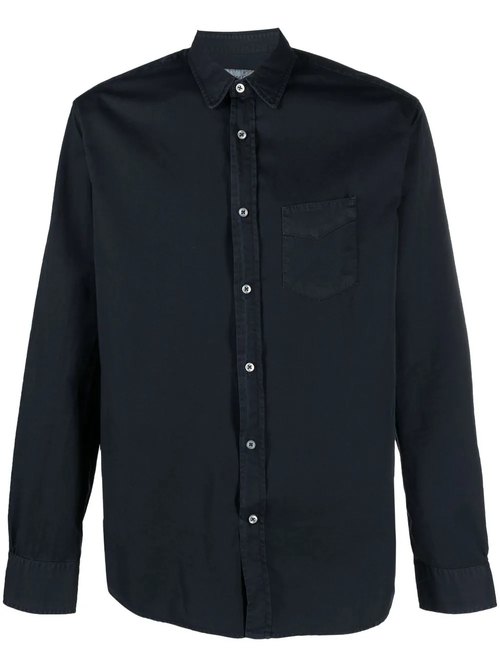 

Officine Generale classic-collar long-sleeve shirt - Blue