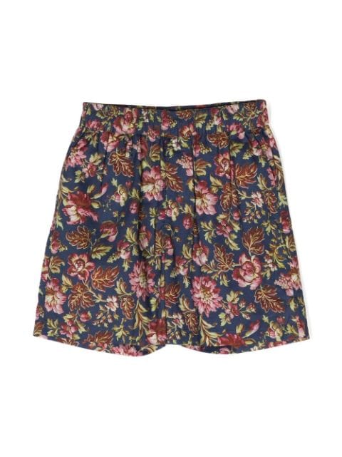 By Walid x Kindred all-over floral-print shorts