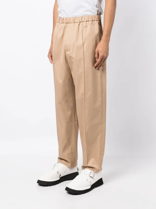 Jil Sander ストレートパンツ | ブラウン | FARFETCH JP