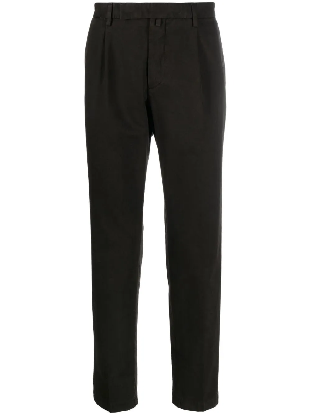

Briglia 1949 tapered cotton trousers - Brown