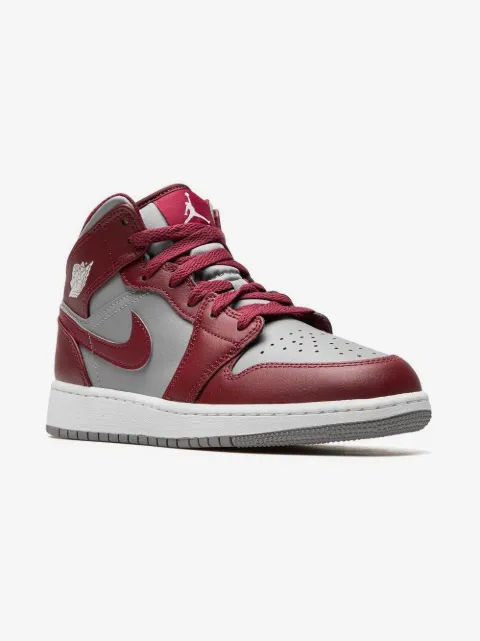 Jordan Kids Air Jordan 1 Mid "Team Red" sneakers