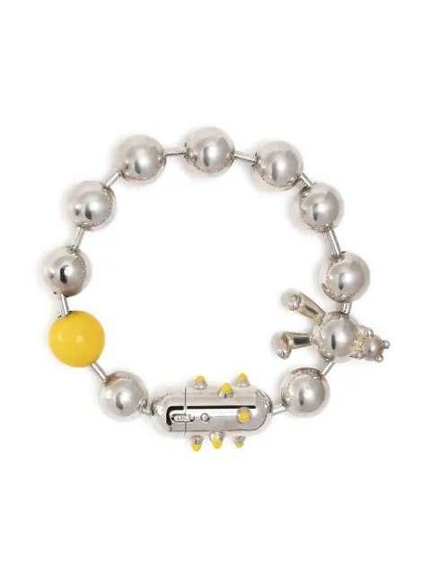 Natasha Zinko Bunny ball-chain bracelet