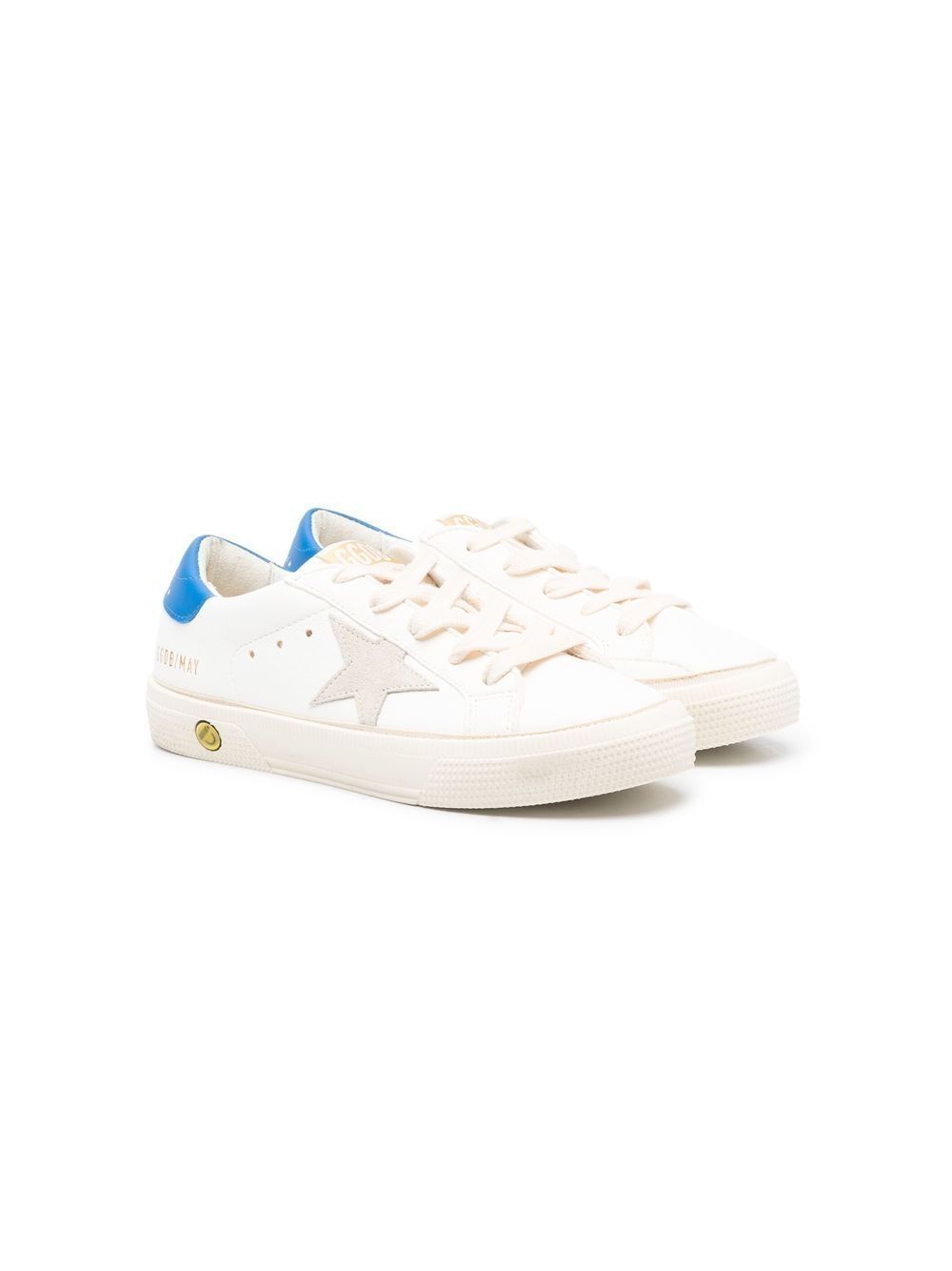GOLDEN GOOSE ONE STAR-LOGO LACE-UP trainers