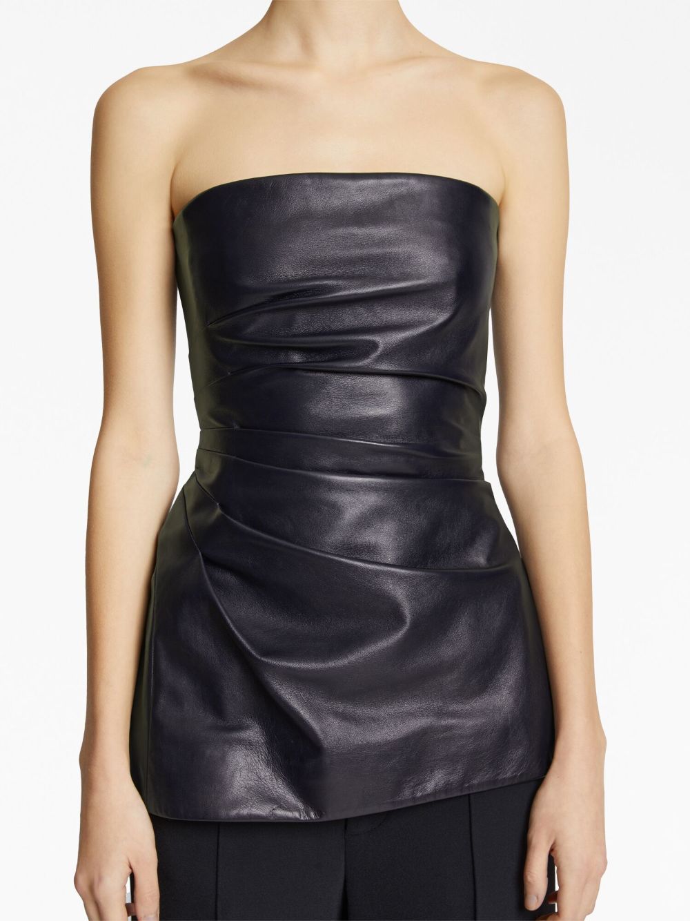 Proenza Schouler leather strapless top Women