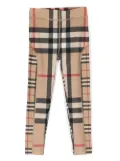 Burberry Kids Vintage Check-pattern leggings - Neutrals