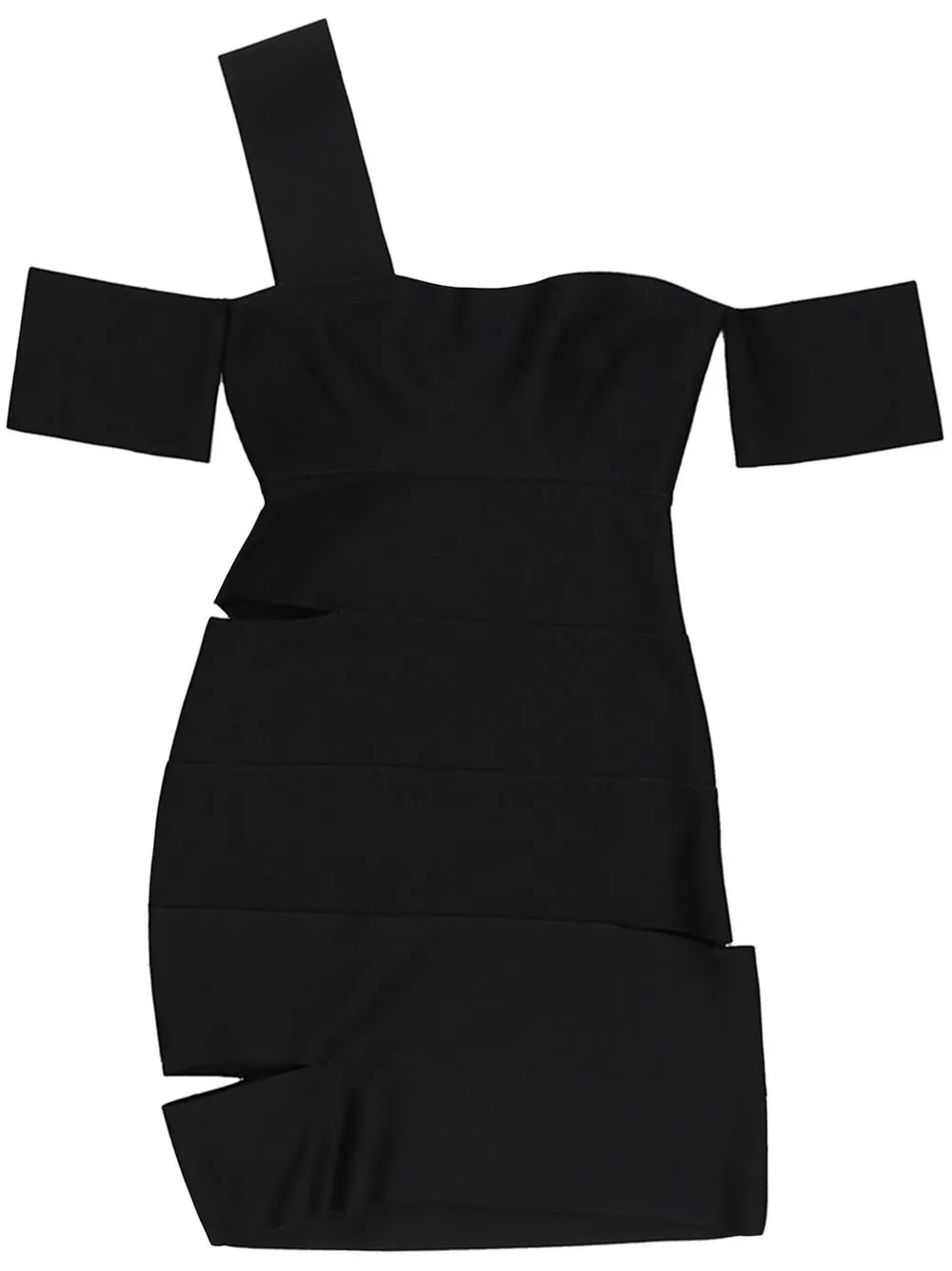 

Alexander McQueen bandage cut-out minidress - Black