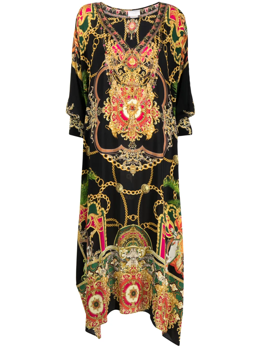 Camilla Jealousy and Jewels silk cover-up