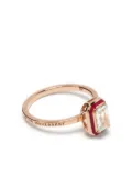 Selim Mouzannar 18kt rose gold Mina tourmaline ring