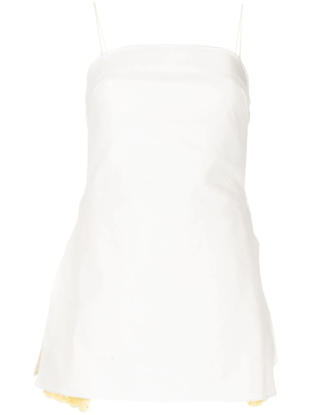 

We11done mini slip dress - White