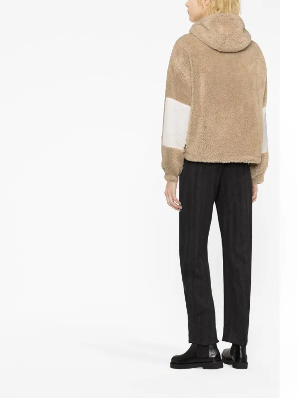 Emporio armani shearling jacket online