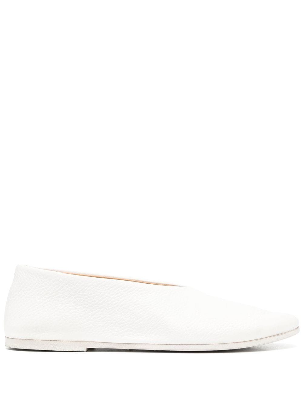 Marsèll Classic Leather Loafers In White