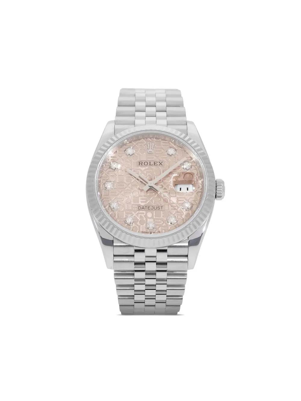 

Rolex 2019 pre-owned Datejust 36mm - Pink