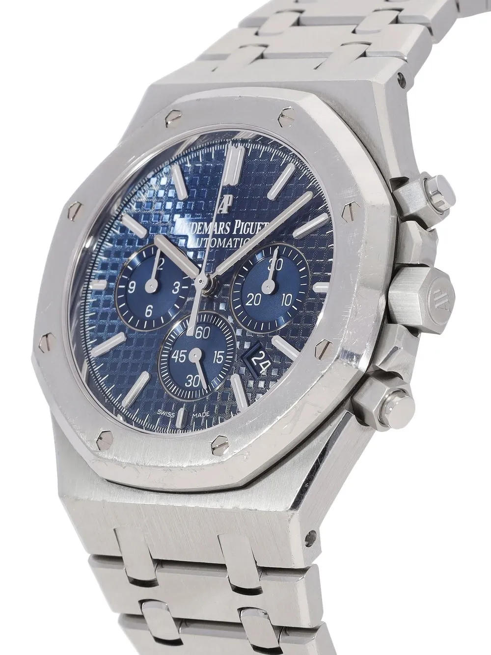 Audemars Piguet 2014 pre-owned Royal Oak Chronograph horloge - Blauw
