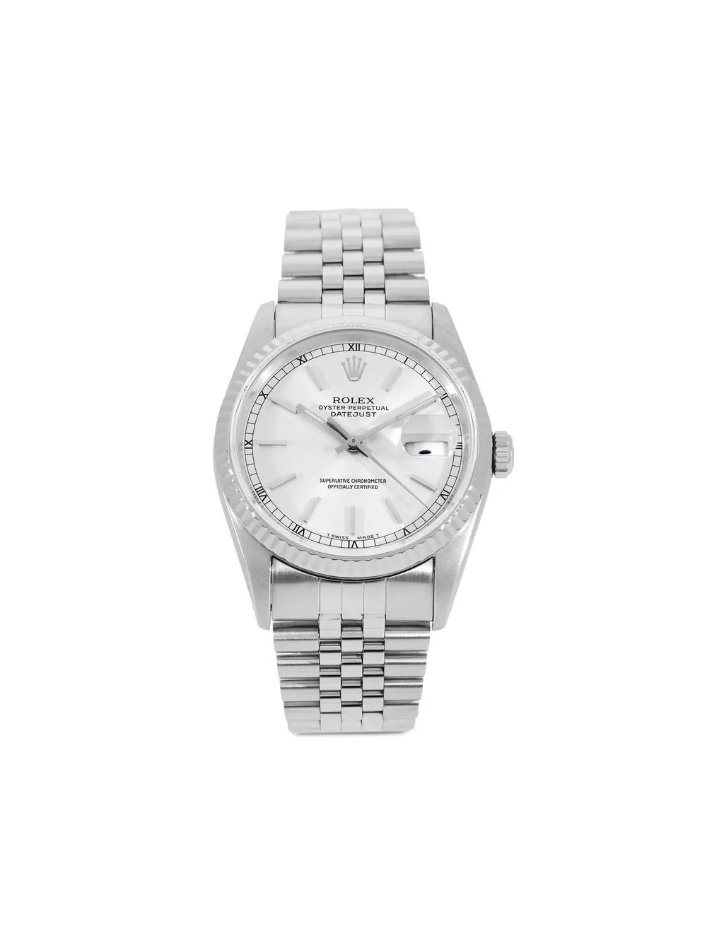 

Rolex 1992 pre-owned Datejust 36mm - Silver