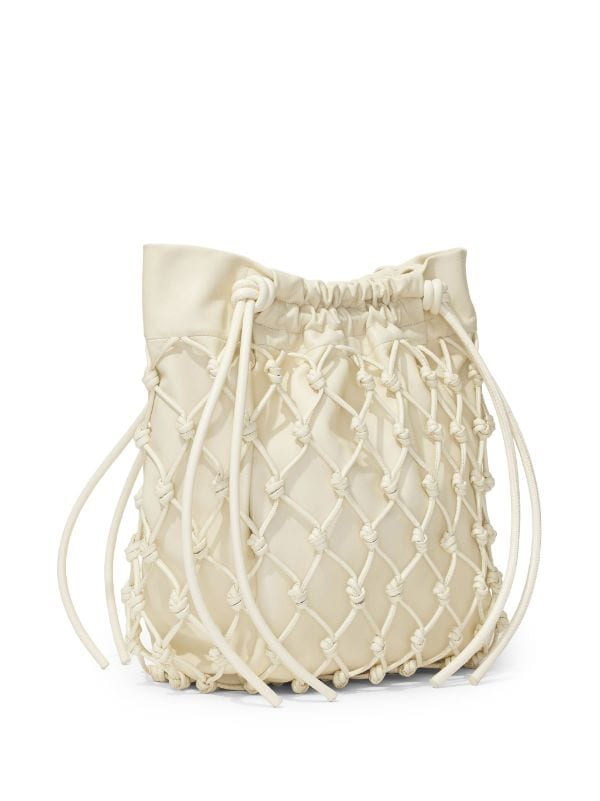 Proenza Schouler Macram Drawstring Tote Bag Farfetch