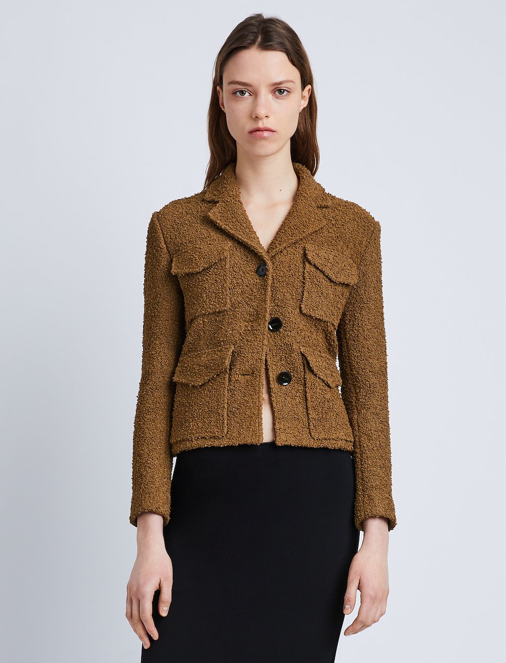 Bi-Stretch Tweed Jacket