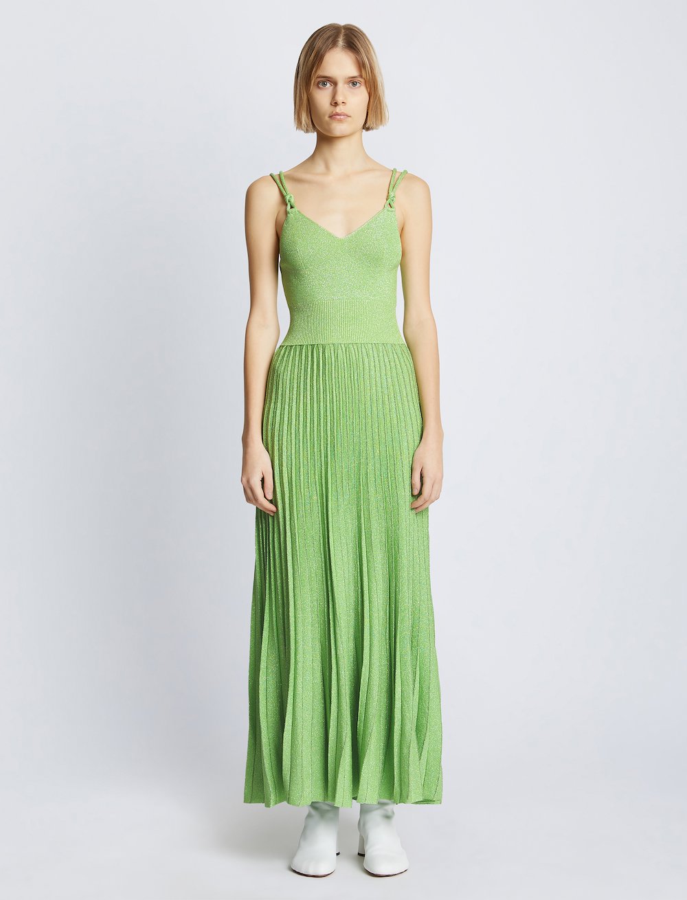 Metallic Knit Dress