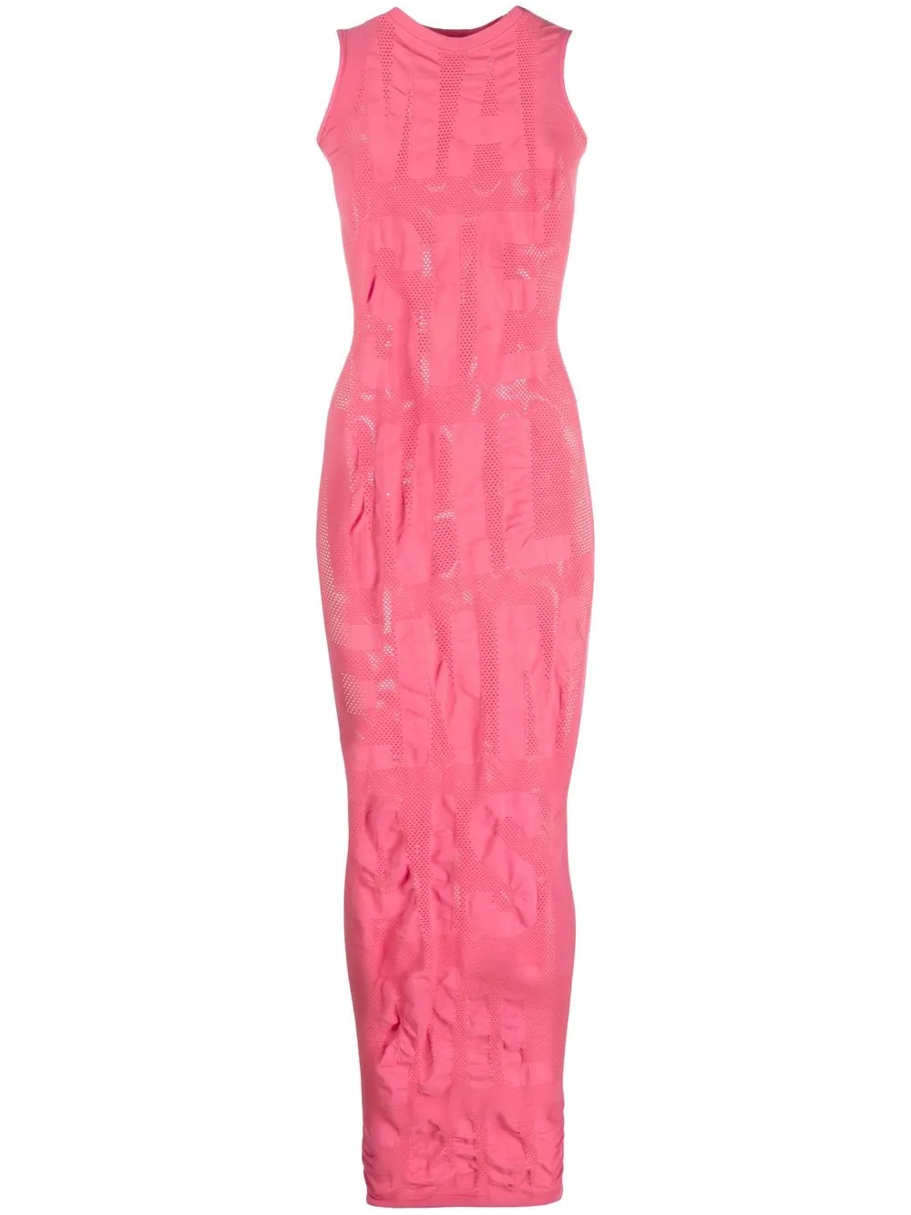 

Maisie Wilen Logomania maxi dress - Pink