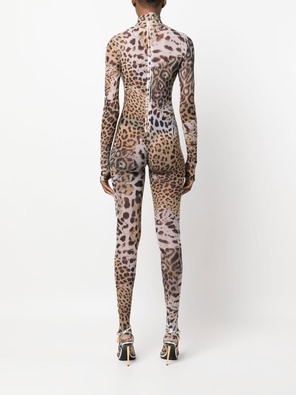 Roberto Cavalli leopard-print full-length Jumpsuit - Farfetch