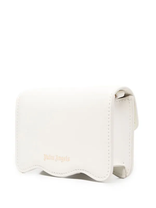 ショルダーバッグ・ポシェット PALM ANGELS PALM BEACH LEATHER BAG Palm Angels Palm Beach Shoulder Bag | White | FARFETCH