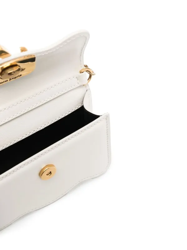 Palm Angels Palm Beach Shoulder Bag | White | FARFETCH