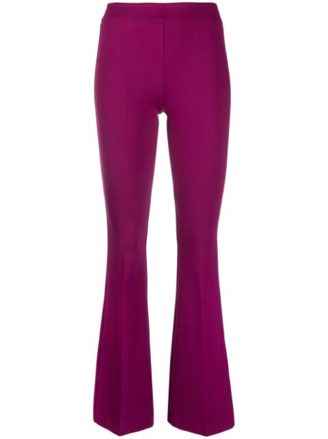 Blanca Vita mid-rise flared trousers