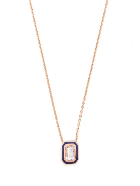 Selim Mouzannar 18kt rose gold Mina morganite necklace