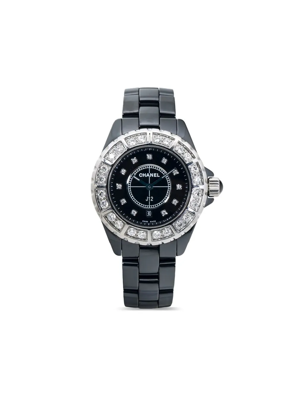 

Chanel Pre-Owned pre-owned J12 38mm - Black