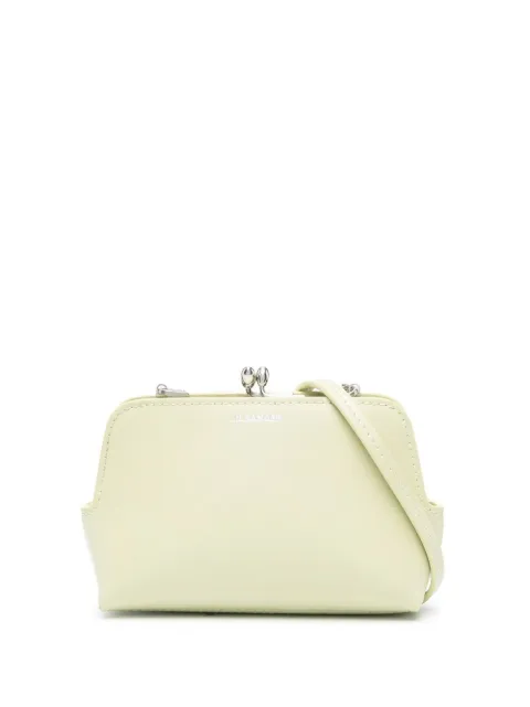 Jil Sander bolsa crossbody con logo estampado