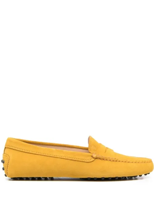 Mocassins en daim à entaille penny - Tod's - Modalova