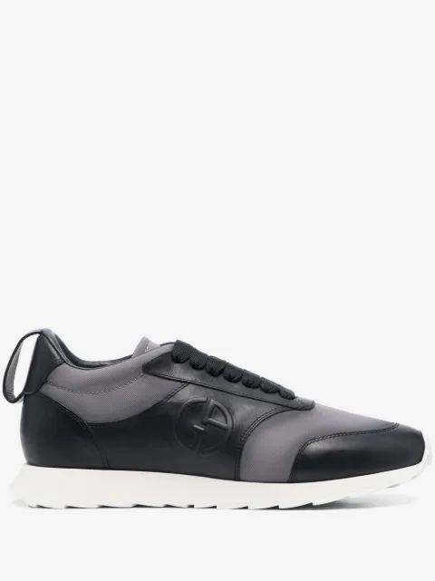 Giorgio Armani tenis bajos con paneles