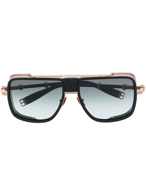 Balmain Eyewear oversized tinted sunglasses