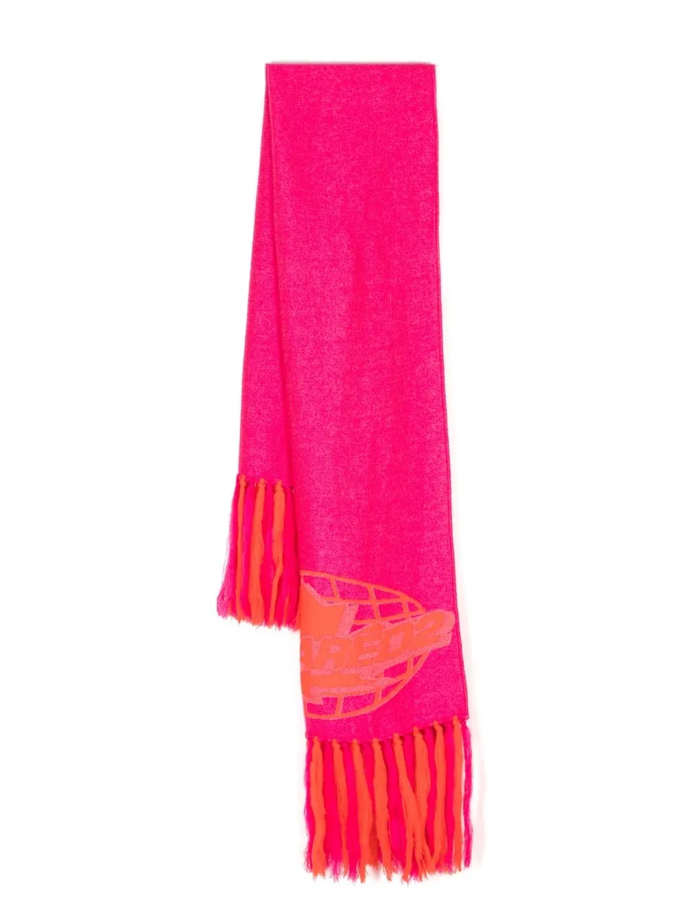 DSQUARED2 logo-print scarf | Pink | Image 1