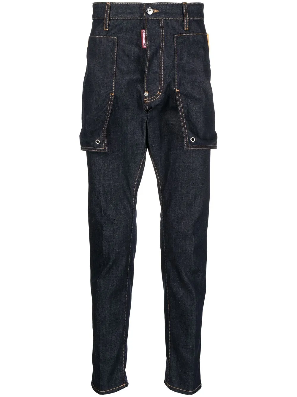 

Dsquared2 straight-leg denim jeans - Blue