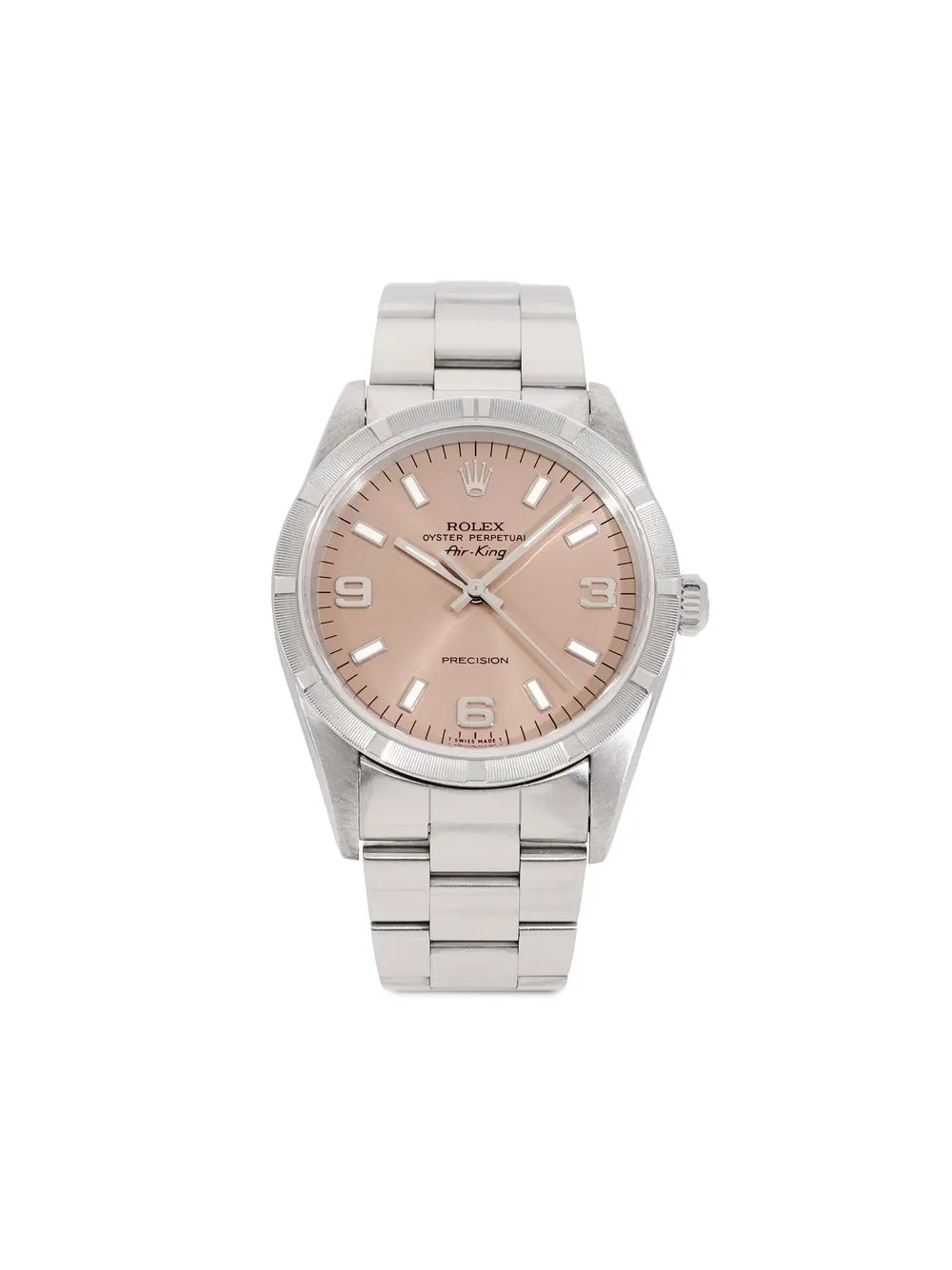 

Rolex 1999 pre-owned Air-King Precision 34mm - Pink