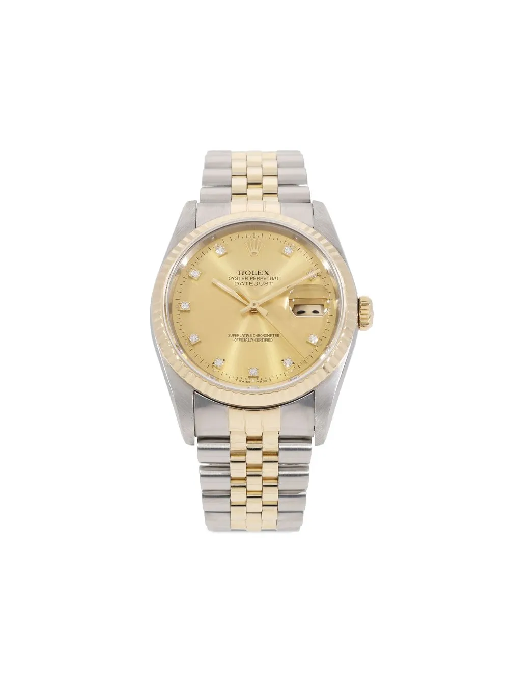 

Rolex 1989 pre-owned Datejust 36mm - Gold