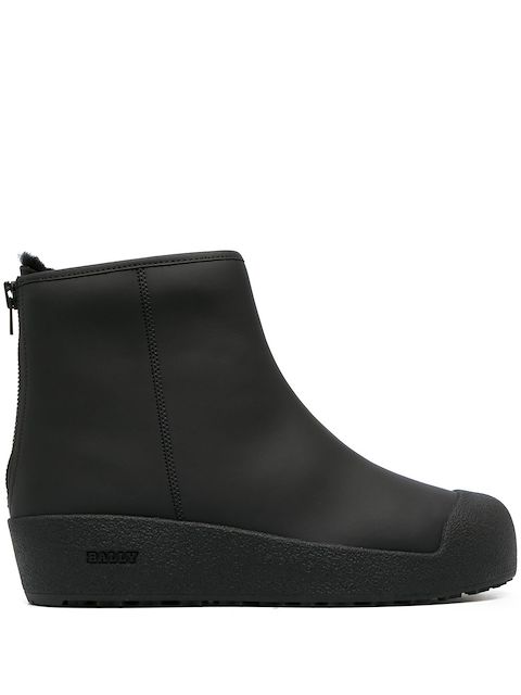 Bally rear zip-fastening boots